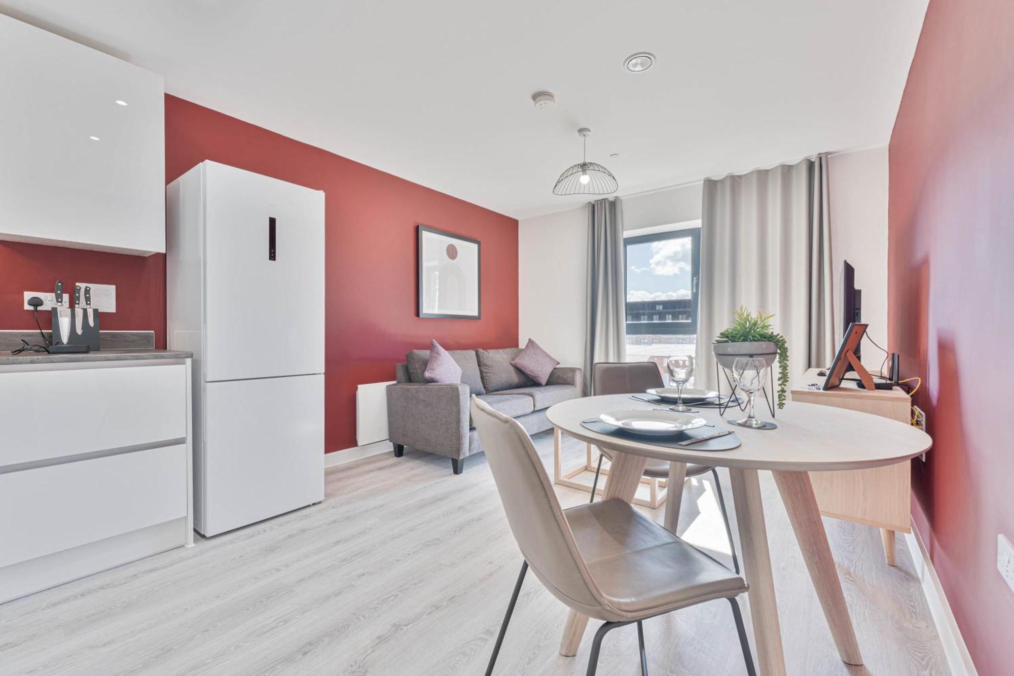 Stayzeni, Hardwick House Derby Smart 1 Bed Flat Esterno foto