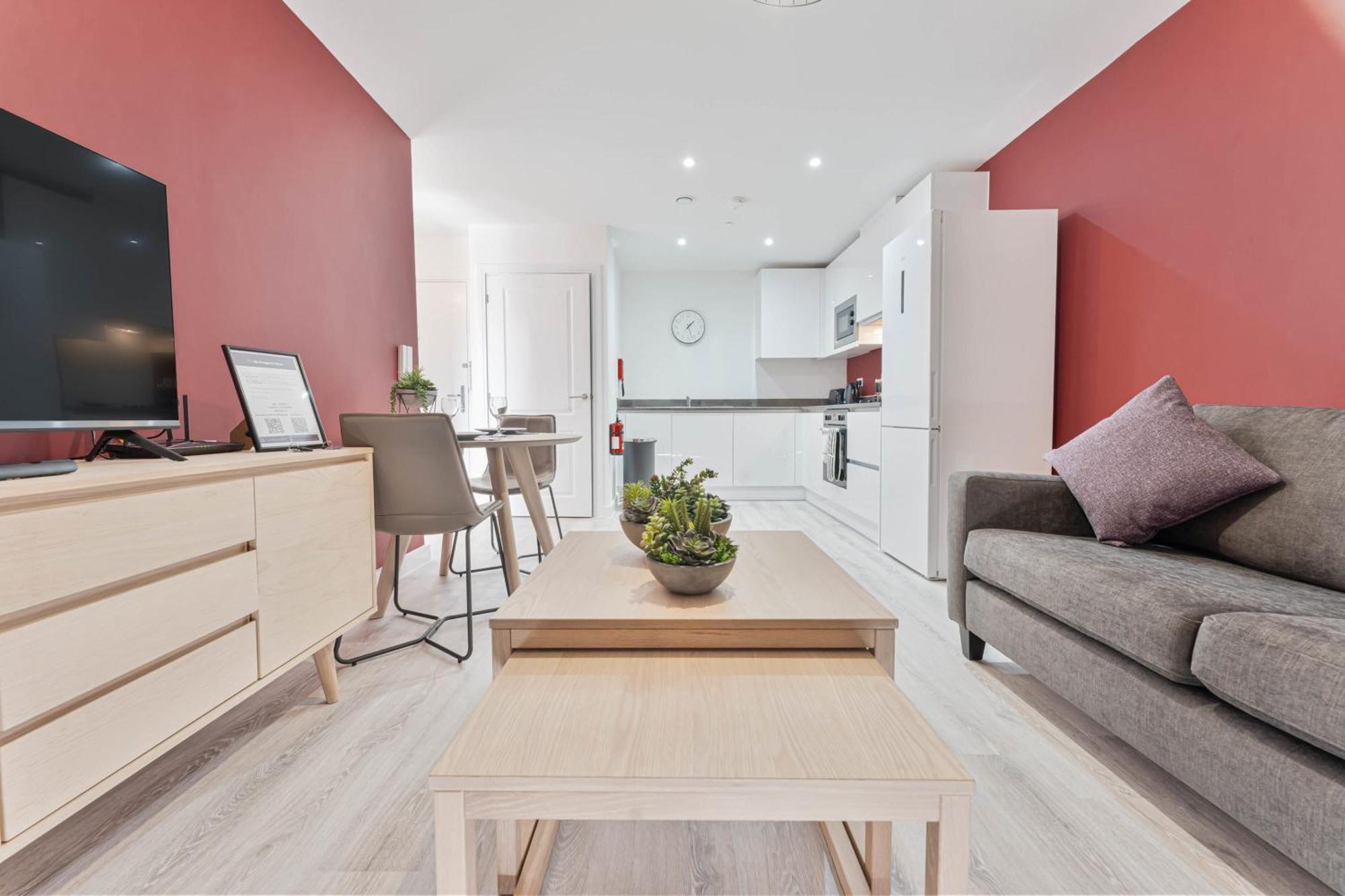 Stayzeni, Hardwick House Derby Smart 1 Bed Flat Esterno foto